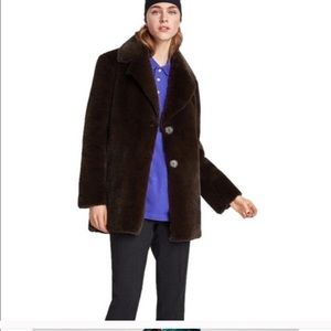 Zara Faux Fur Coat